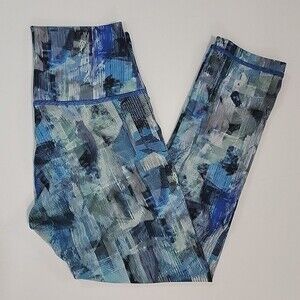 LULULEMON Wunder Under Hi-Rise Sun Dazed Cropped Leggings size 4